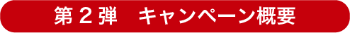 第2弾キャンペーン概要